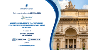 Annual 2024 Unirec: Europa Factor sarà presente all’evento!